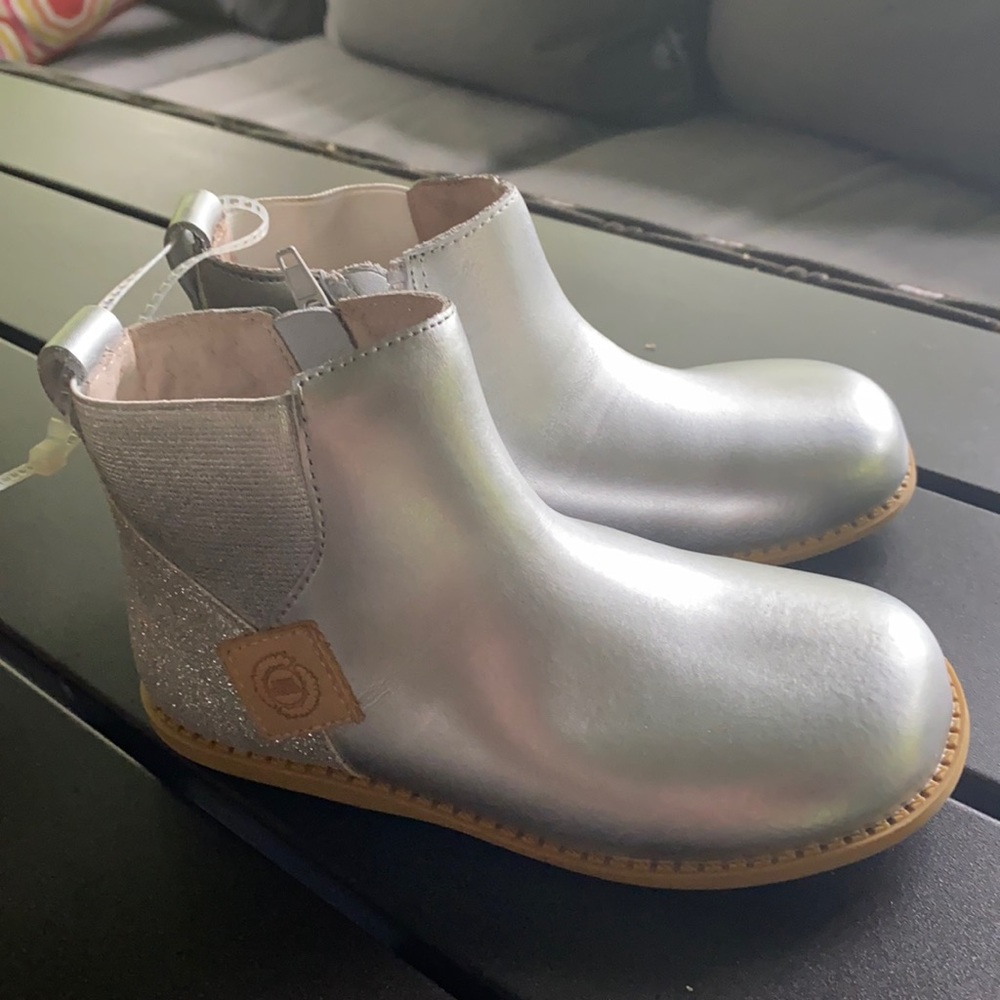 Livie and Luca silver boots